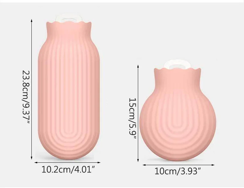 Силиконовая бутылка для горячей воды, Подогрев воды, для рук, незаменимая теплая сумка для воды, мини портабль, нагрев, Взрывозащищенная бутылка для горячей воды