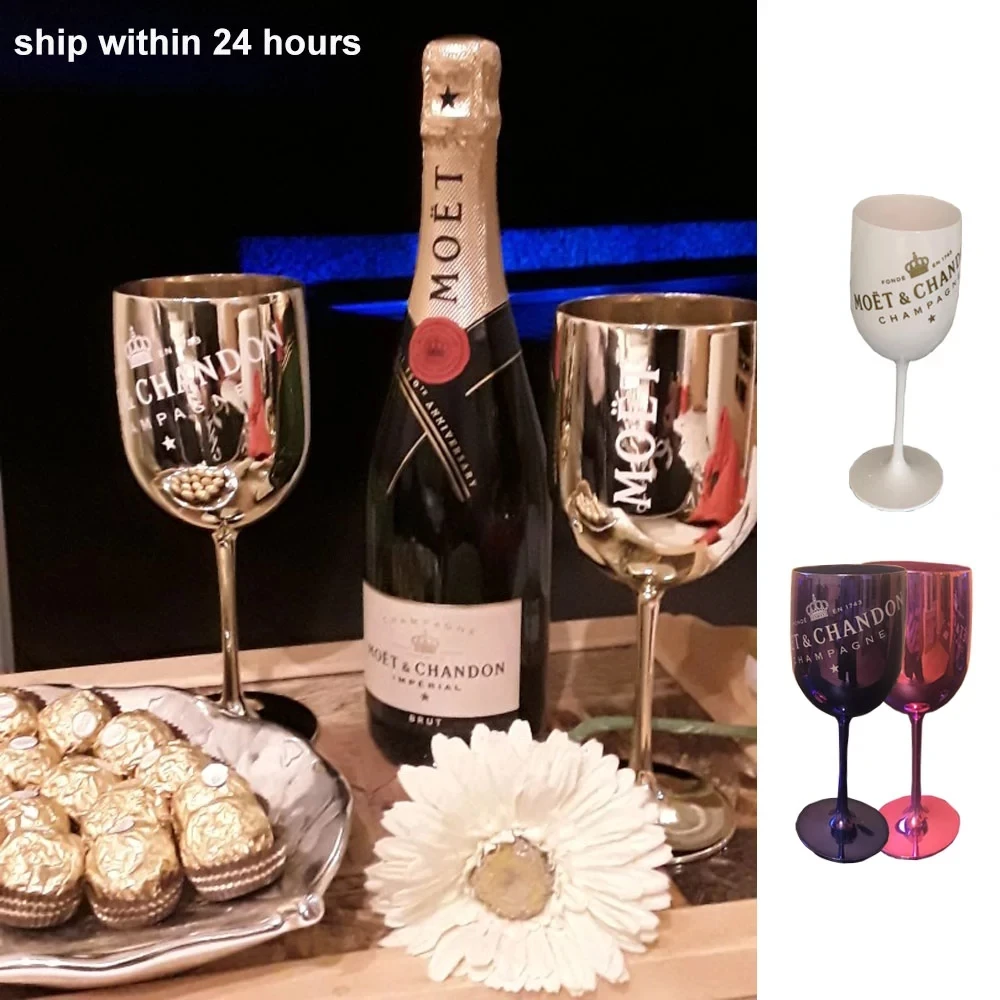 2 шт. бокал для шампанского коктейлей ведро льда вино пиво Partyfor 3л акриловые белые