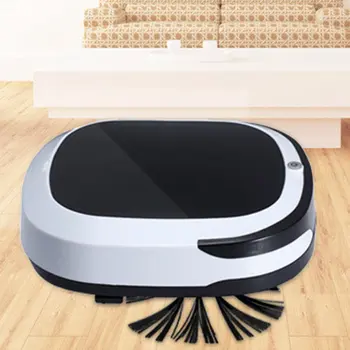 

Automatic Smart Robot Vacuum Floor Cleaner Rechargeable Cordless Dry Wet Sweeping Mop Dust Sweeper for Home