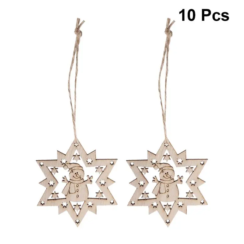 

10 Pcs Christmas Tree Hanging Creative Hanging Ornament For Festivals Xmas Party