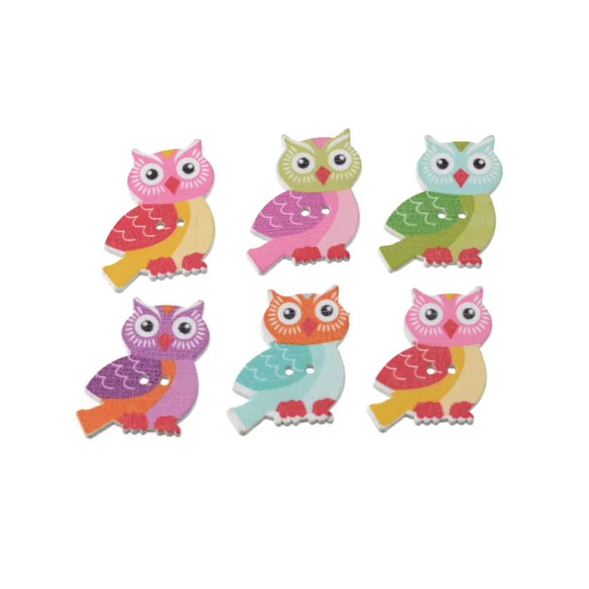 10pcs Random Mixed 2 Holes Colorful Cartoon Owl Animal Shape Wood Sewing Buttons Scrapbooking 25x26mm F0102 Buttons Scrapbooking Wood Sewing Button Scrapbookingsewing Buttons Aliexpress
