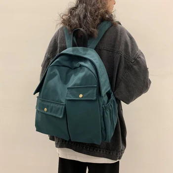 

2020 Fashion New Design Schoolbag Female College Student Backpack Girl School Simple Backpack