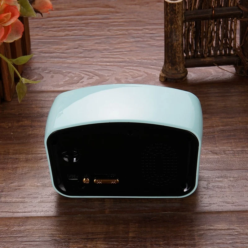 Винтажный радиоприёмник Bluetooth колонка в ретро стиле, усиленный бас, Громкая громкость, Bluetooth 4,2 беспроводное соединение, Tf карта и Mp3