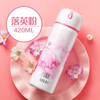 

Kids Cute Hot Thermos Bottle Drink Warmer Coffee Thermo Vacuum Bottle Stainless Steel Termo Deportivo Thermal Flasks EA60BW