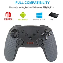 WUIYBN NS беспроводной Bluetooth геймпад переключатель Pro контроллер игровой джойстик для nintendo Switch lite игровой автомат/ПК/Android/пара