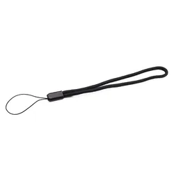 10 - Pack Universal Pine Rope Lanyard Wrist Straps for Phones, Keys, and Accessories (Black)