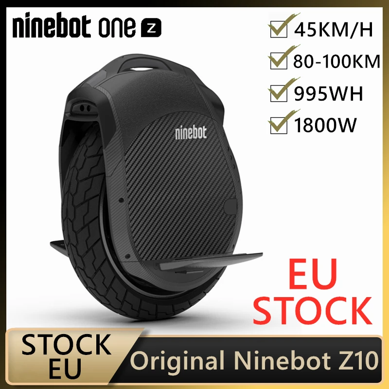 Оригинальный самобалансирующийся электрический скутер PL Stock Ninebot One Z10/Z6 Моноцикл