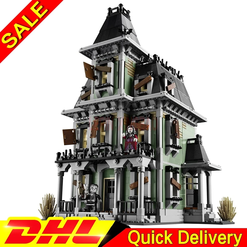 LP 16007 2141 шт. монстр-истребитель дом с привидениями Модель Набор строительных комплектов модель legaoings игрушки Клон 10228