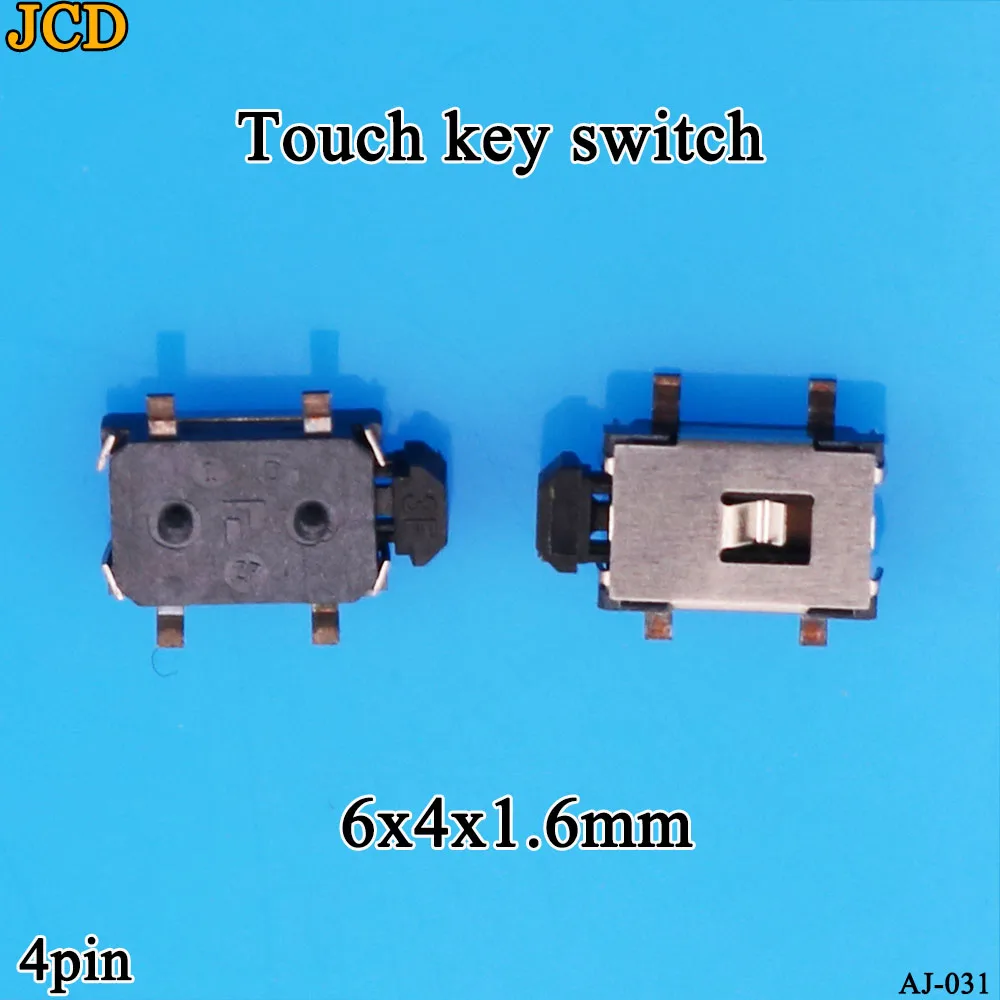 

JCD 10pcs 6x4x1.6mm 6*4*1.6mm micro switch switches button key FOR FIAT ALFA ROMEO SAAB car remote control key