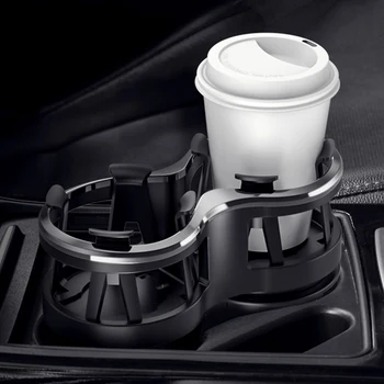 

1 Pc Car Double Cup Cup Holder Car Drink Cola Vacuum Cup Holder Drink Holder One Drag Two Cup Holder SD-1038