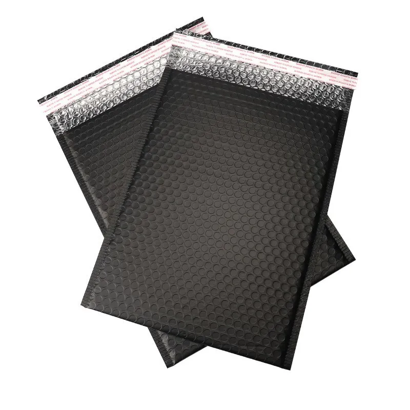 Черный полиэтиленовый конверт для почтовых отправлений мягкий