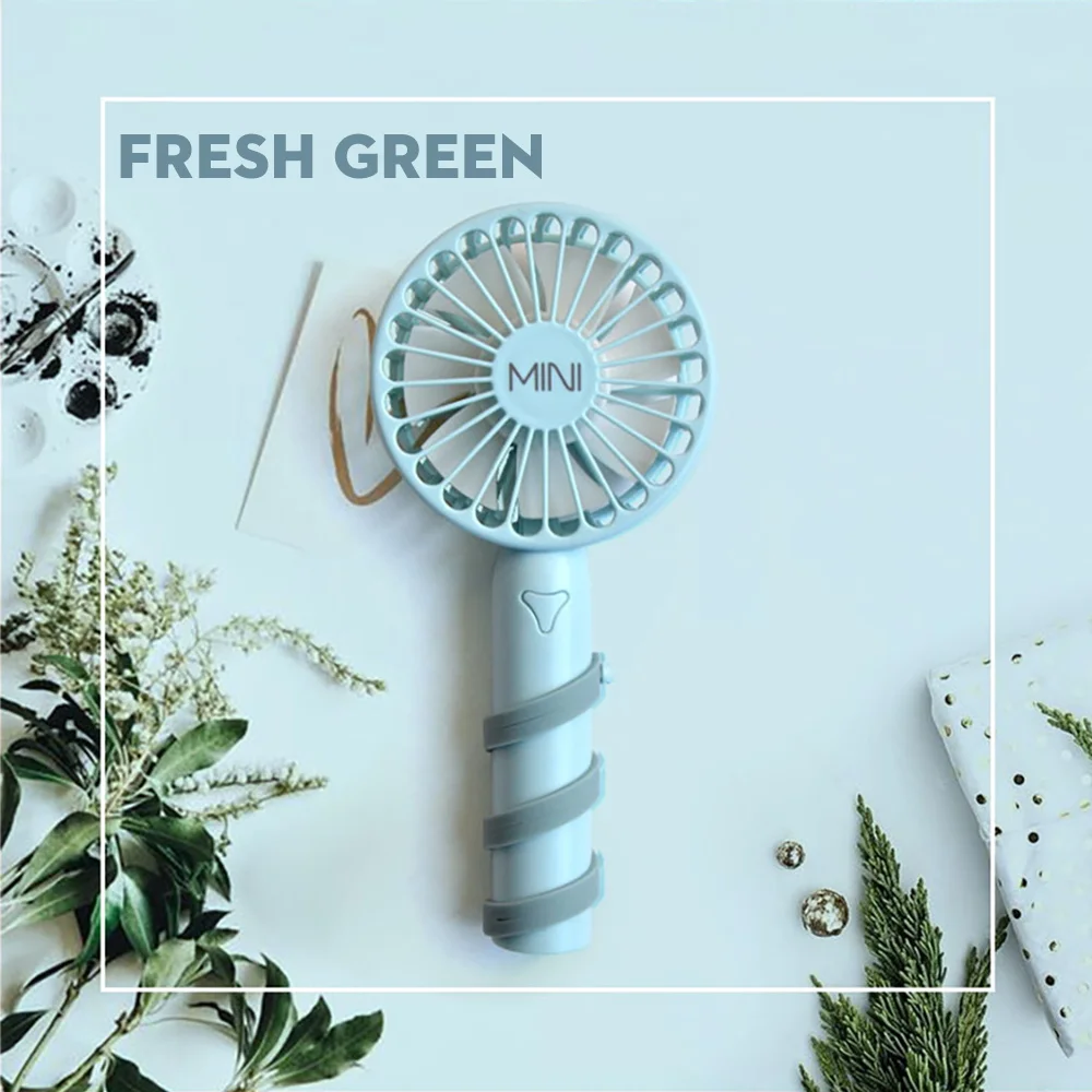 

Summer Cooler Mini Outdoor Travel Home Handheld Fan USB Charging Personal Desk Fans Rechargeable Portable Office