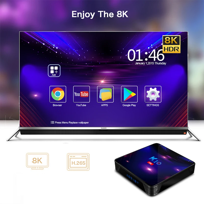 Android BOX TV 12M QHD Испания IP M3U Германия Italia Nederland 8K HDR BT 4 1 Бельгия Марокко без