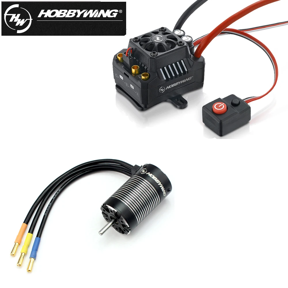 Двигатель Hobbywing EZRUN MAX10 SCT 120A бесщеточный ESC + 3660 G2 1/10 КВ/кв Бессенсорный для модели
