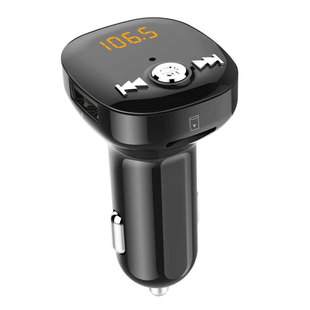 MagiDeal Car Bluetooth TF Cord Phone MP3 FM Transmitter Handfree Calling Nav