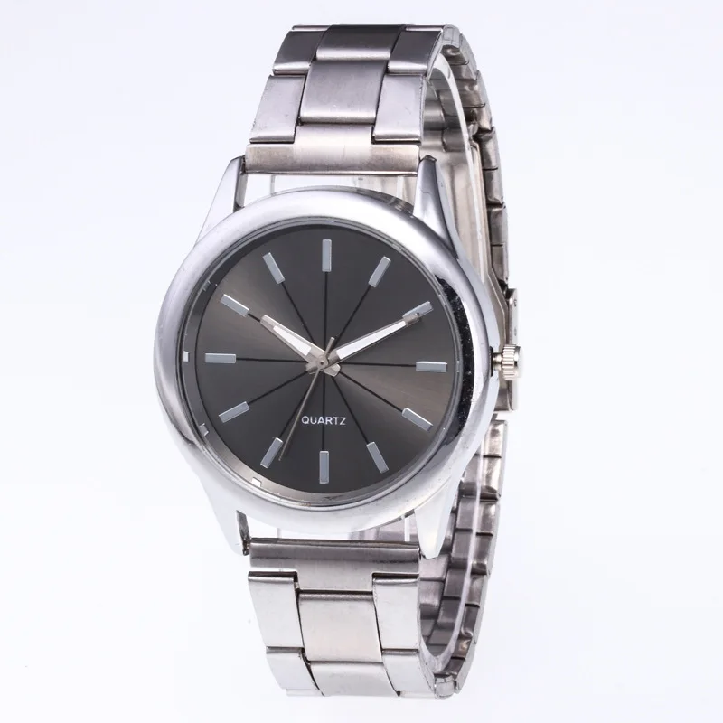

Rose Gold And Silver Stainless Steel Alloy Watch Ray Creative Casual Quartz Watch Wechat Business
