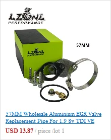 LZONE-1,9 8v TDI VE 90/110 и PD100/PD115 удаление egr/гоночная трубка " дюймовый JR-EGR01