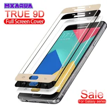 9D защитный Стекло на samsung Galaxy S7 J3 J5 J7 A3 A5 A7 закаленное Экран протектор Защитная пленка для стекла