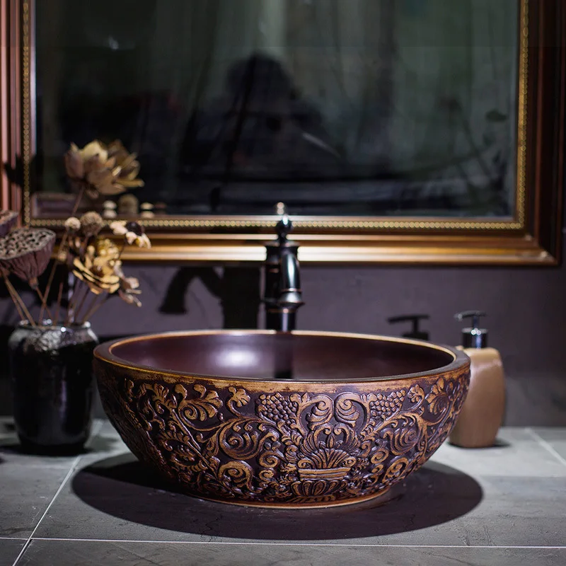 ceramic art basin (3)