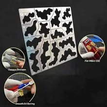 General Forest Camouflage Stenciling Template Leakage Spray Plate Aj0032 For 1/35 1/100 Gundam Military Model Building Tool R6a5