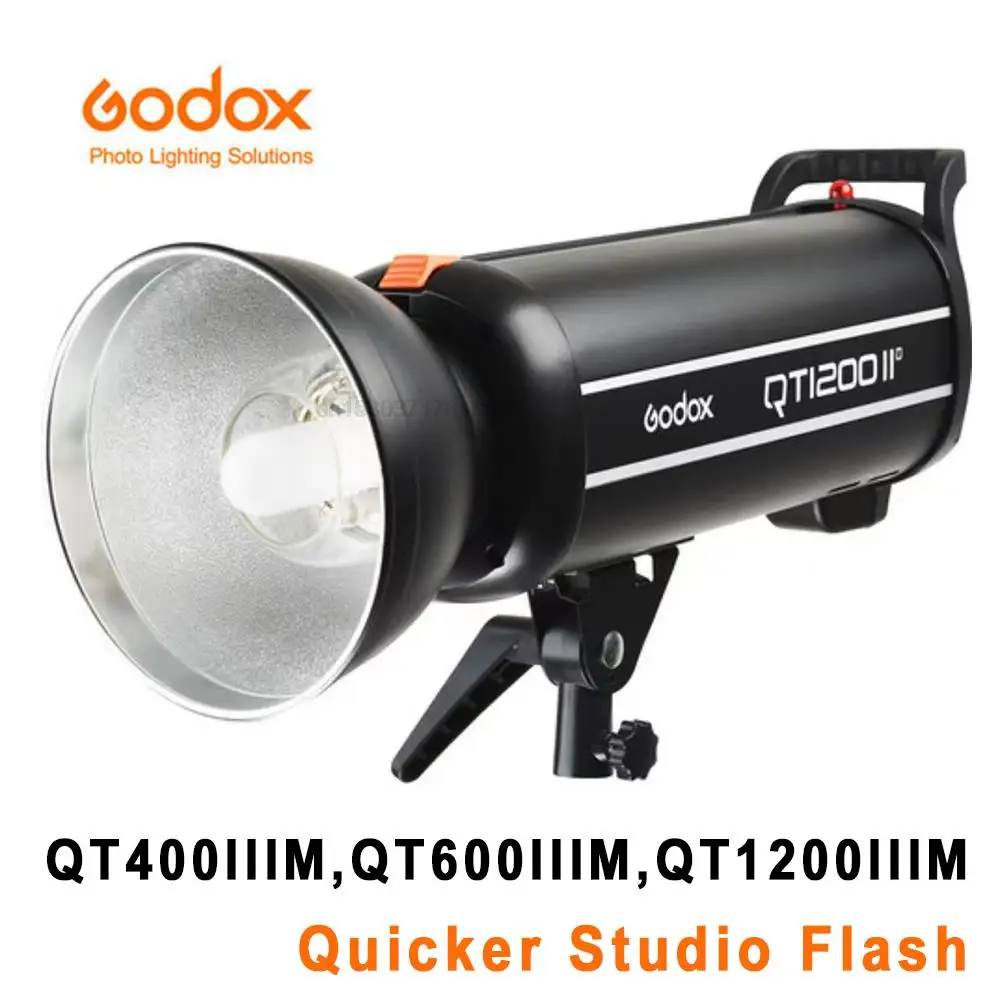 Godox Qt400iiim Qt600iiim Qt1200iiim Quicker Studio Flash Powerful Led