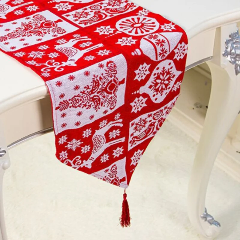 

1pcs Tablecloth For Wedding Party Event Banquet Home Decor Supply Christmas Table Cover Christmas Decorations For Home