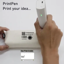 Evebot Draagbare Printpen Mini Printer Inkjet Pen Portables Handheld Printers Kleine Kleur Diy Afdrukken Voor Android/Ios
