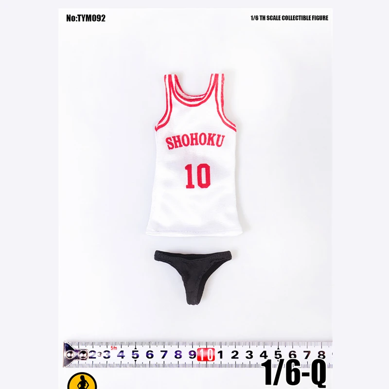 

1/6 Масштаб Фигуры женская одежда баскетбол жилет шорты костюм модель подходит 12 дюймов фигурку тела куклы DIY аксессуары TYM092