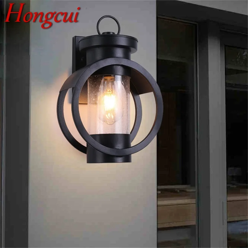 

Hongcui Outdoor Wall Light Retro Sconce Lamp Waterproof Classical Home Decorative For Porch Balcony