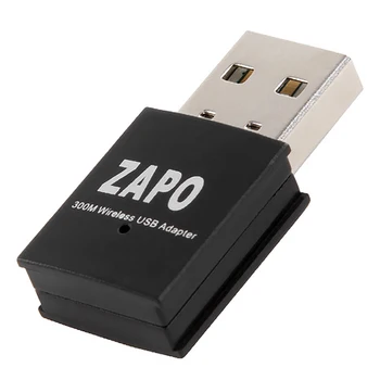 

ZAPO W77-RTL8192EU Mini Portable 300M Wireless USB Network Card Desktop Wireless WIFI Transmitter