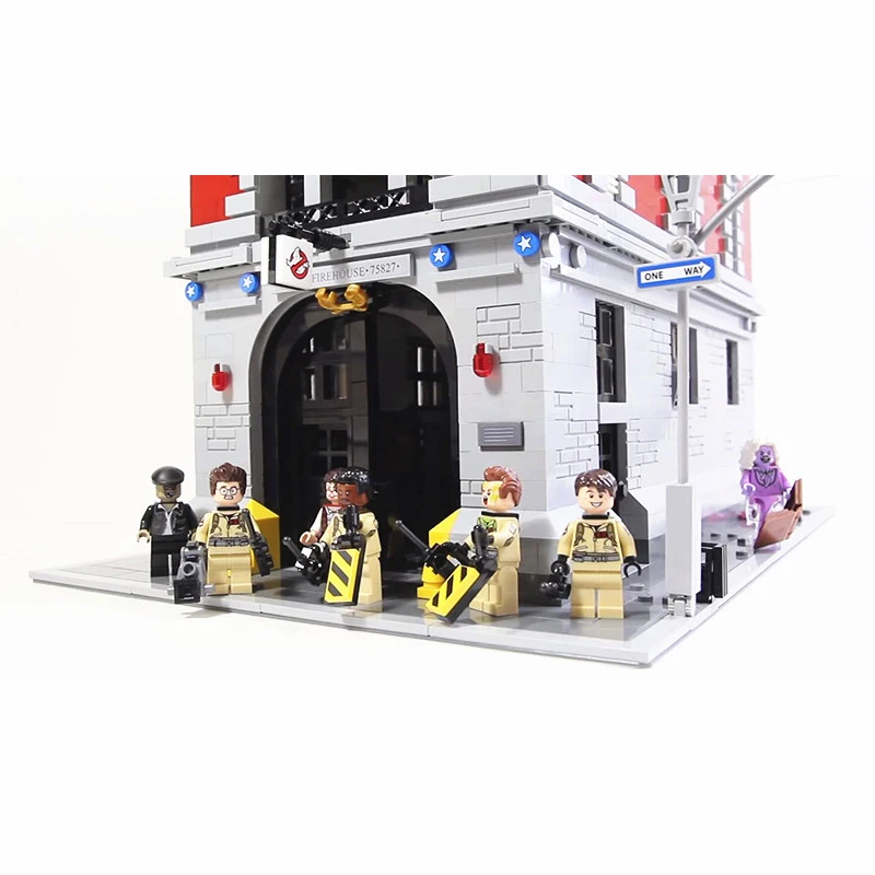 Lepinblocks 16001 Firehouse Headquarters movie Building Blocks Toys Bricks Gift Compatible 75827 king 83001
