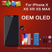 Высокое качество OEM OLED для iPhone X XS XR XS MAX ЖК-дисплей сенсорный экран Замена с 3D сенсорный Digeiter сборка
