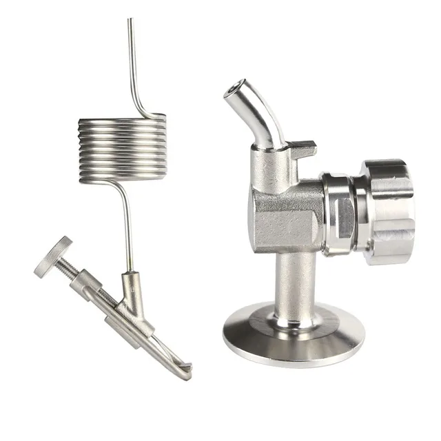 Introducing the 304 Stainless Steel 1.5inch Tri Clamp Brewing Beer Sampling Valve Fermentation Cylinder Faucet Coil Defrother Homebrew