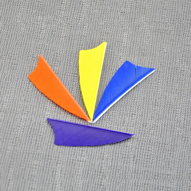 50pcs Archery Turkey Feathers Vane Universal Shield Feather Arrow Fletching Wing For Archery Hunting Target Bows DIY Tool