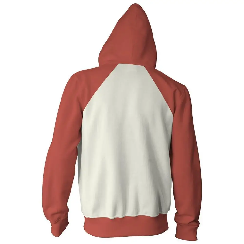 Аниме ONE PUNCH MAN кофты с капюшоном, посвященные Сайтаме Костюмы для косплея ONE PUNCH MAN 3D куртки с капюшоном и принтом кофты Косплэй мужская повседневная куртка с капюшоном