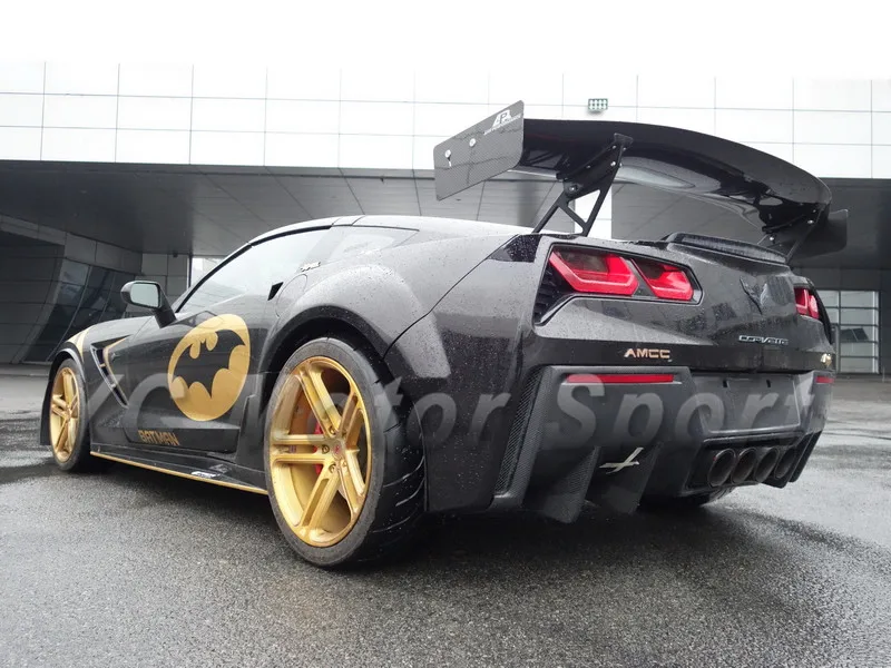 Автомобильные аксессуары FRP стекловолокно RK спортивный стиль задний диффузор