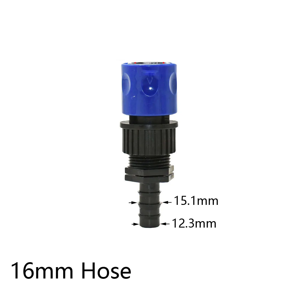 Pe Tube Joint For 4/7 8/11 16/20/25mm Barbed Fittings Connectors 1/4