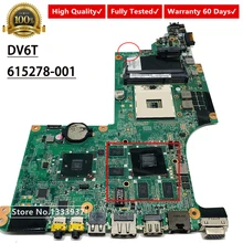 615278-001 630278-001 материнская плата для ноутбука hp DV6 DV6T DV6-3000 материнская плата DA0LX6MB6H1 DA0LX6MB6G2 работы