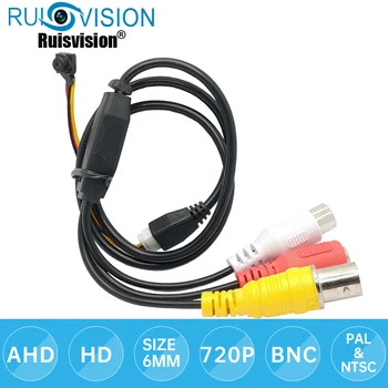 AHD 720P Mini Camera Security 1.0MP Indoor Home CCTV Camera AHD Surveillance Video Small Size 6*6MM Camcorder Micro Cam 1