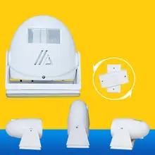 

Wireless Music Door Bell Guest Welcome Chime Alarm PIR Motion Sensor For Shop Entry Security Infrared Detector Doorbell