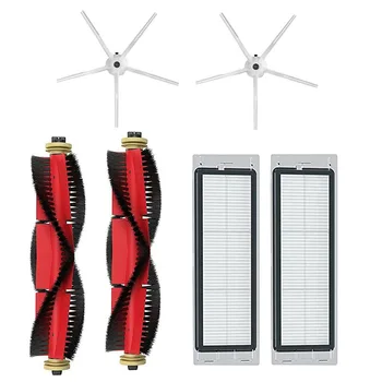 

Detachable Brushes Kit 6Pcs Roller For Xiaomi Roborock S6 S60 S65 S5MAX T6