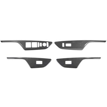 

Armrest Window Rise Lift Down Control Switch Door Lock Panel Cover Trim for 10Th Gen Honda Civic 2020 2019 2018 2017 2016