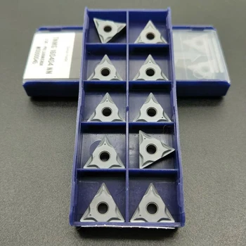 

20pcs TNMG160404 LT30 Carbide Inserts CNC Cutting Turning Metalworking Accessory