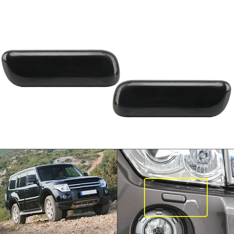 Крышка сопла омывателя автомобильной фары для Mitsubishi Pajero V93 V97 2006 2007 2008 2009 2010-2019