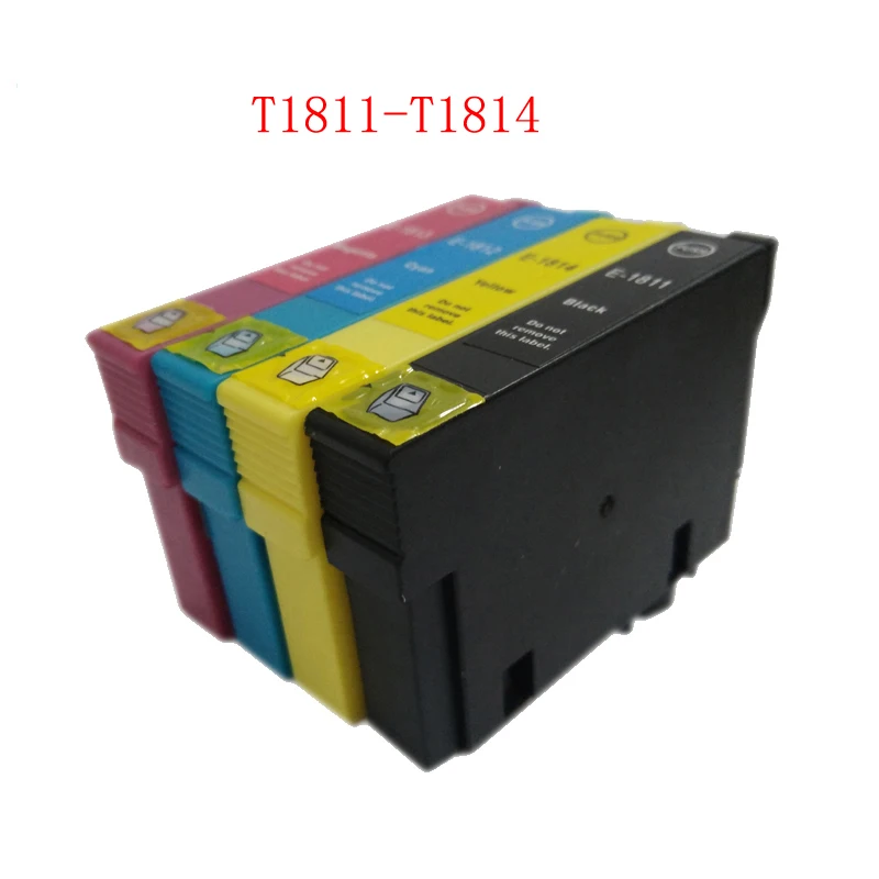 Vilaxh T1811-T1814 патрон чернил для принтера Epson Expression Home XP-215 XP-312 XP-315 XP-415 XP-225 XP-322 XP-325 XP-422