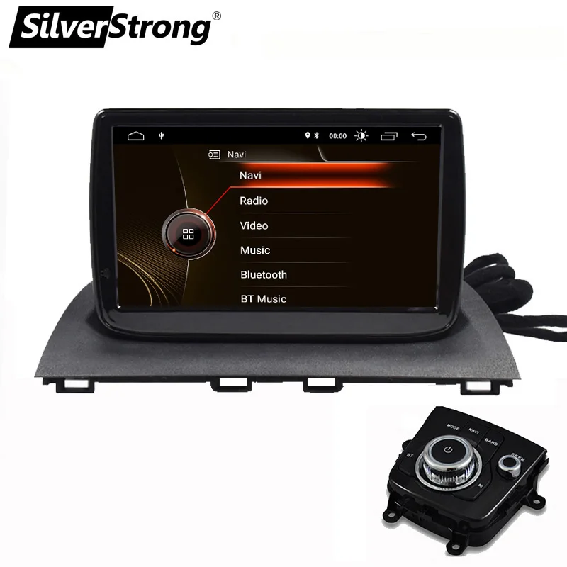 SilverStrong 9 дюймов Android9.0 Автомобильный gps радио для нового Мазда 3 Мазда 3 Axela автомобильный Радио Навигация Поддержка TPMS