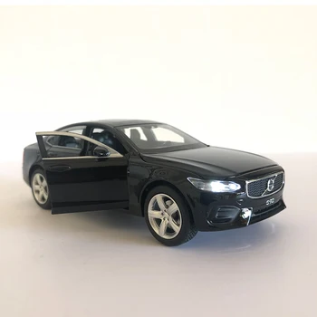

1/32 Scale Alloy S90 Metal Toy Car Die Cast Simulation Sound Light Pull Back Miniature Vehicle Model Collection Kids Gift
