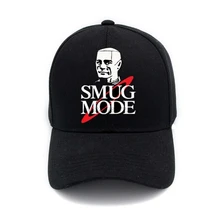 Смешная бейсболка Smug Mode, мужская и женская бейсболка, унисекс, хлопковая кепка в стиле хип-хоп