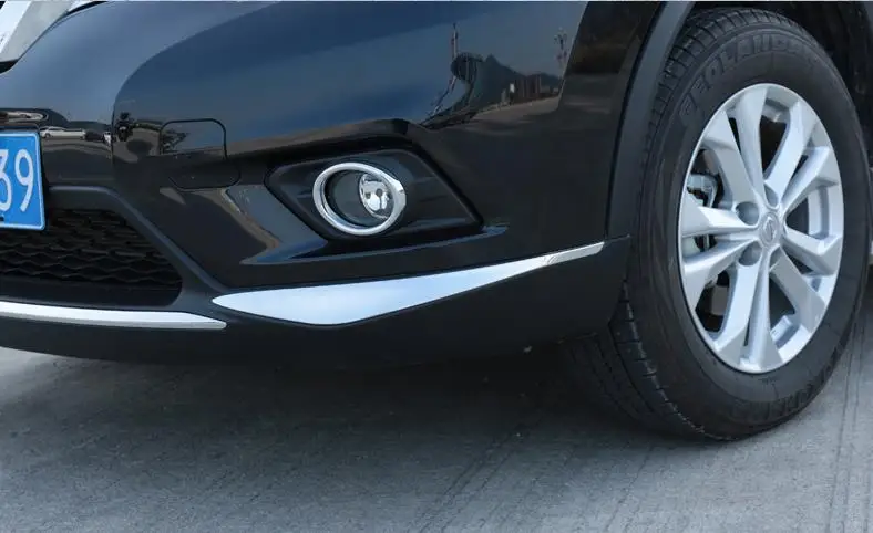 Для Nissan X-trail X Trail T32 Rogue защита угла бампера накладка АБС ХРОМ автомобильные аксессуары 2 шт