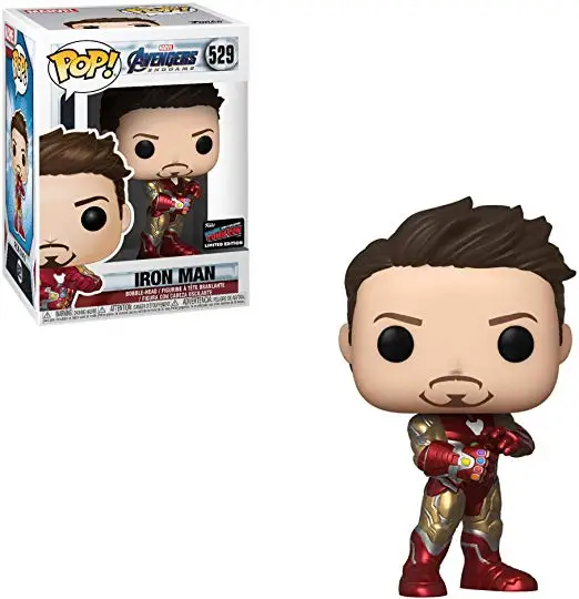 

Funko Marvel Avengers Iron Man Tony 529# Action action figures around movies and TV toy models display pieces collection gift